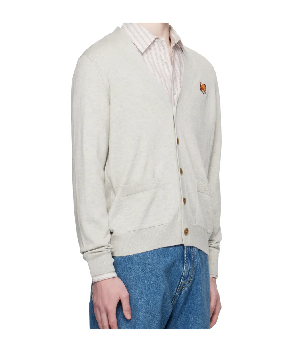 Maison Kitsuné Fox Head Regular Cardigan
