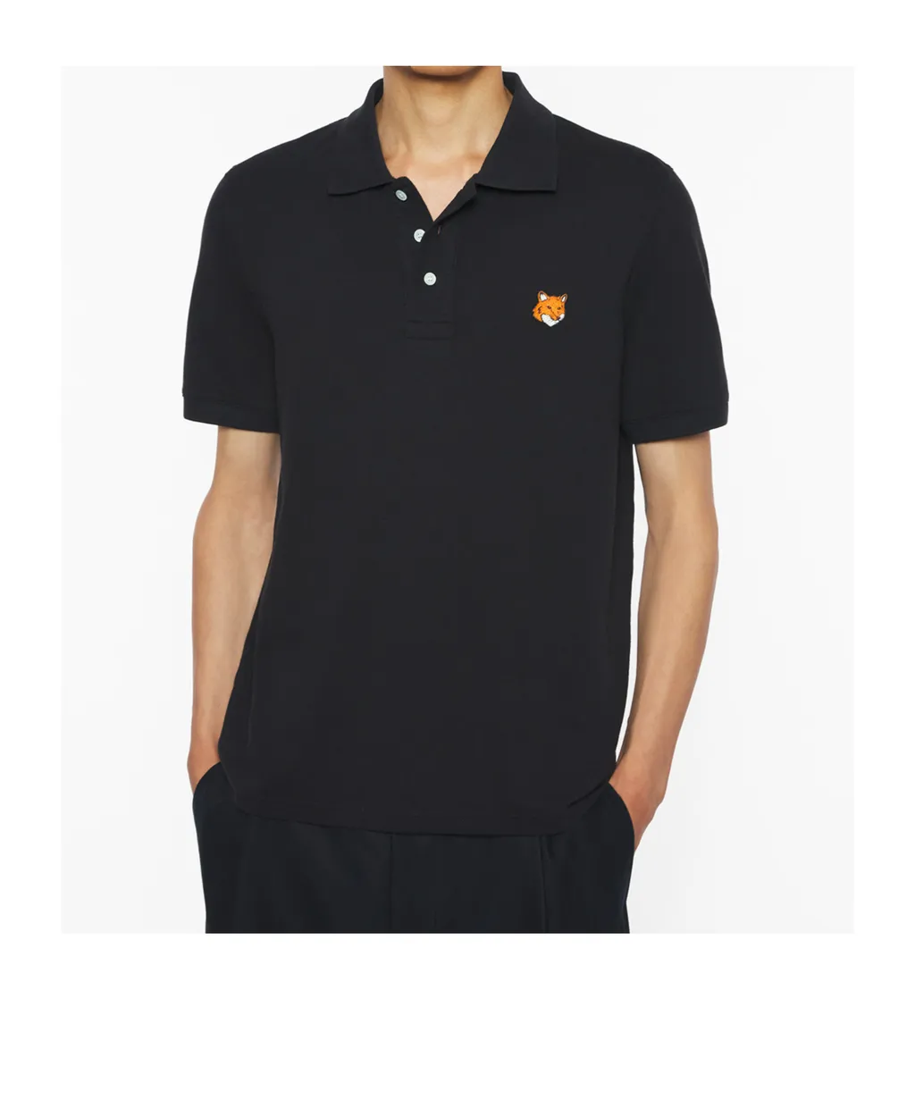Maison Kitsuné Fox Head Polo Shirt