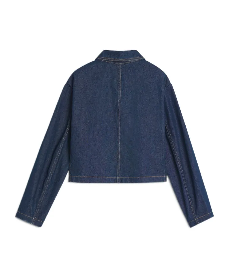 Cropped Denim Jacket