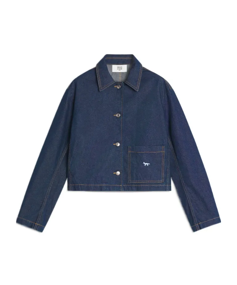 Cropped Denim Jacket
