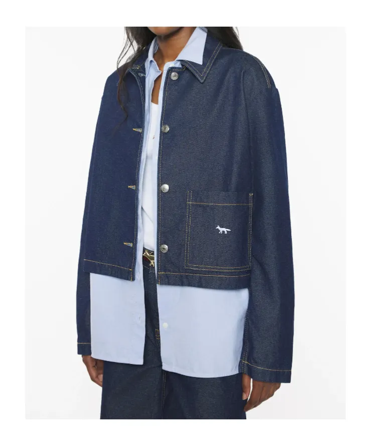 Cropped Denim Jacket