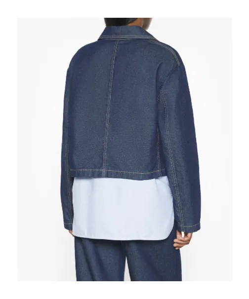Cropped Denim Jacket