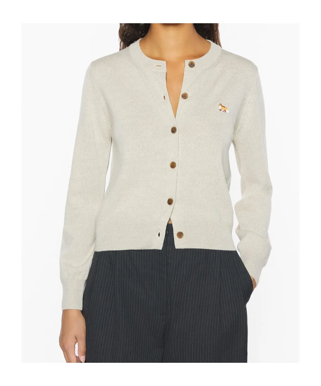 Maison Kitsun Baby Fox Regular Cardigan
