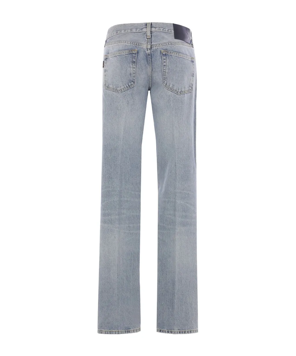 Five-Pocket Denim Trousers