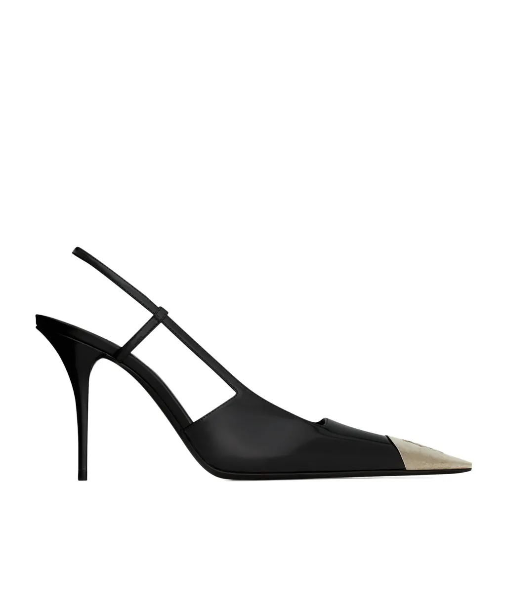 Saint Laurent Jeanne Slingback Pumps