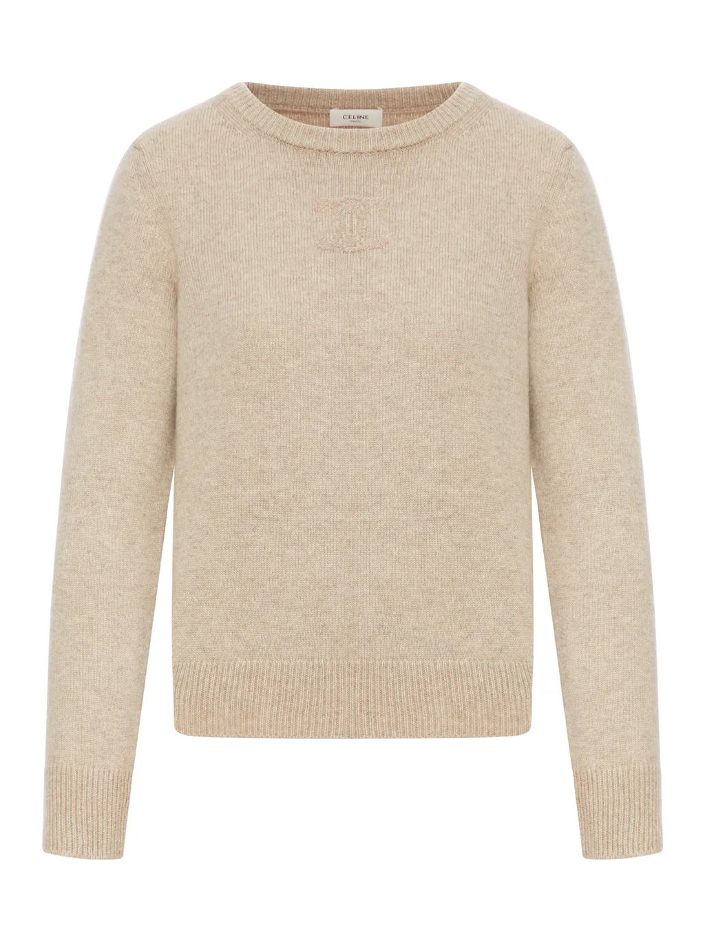 Crew Neck Sweater In Heritage Cashmere