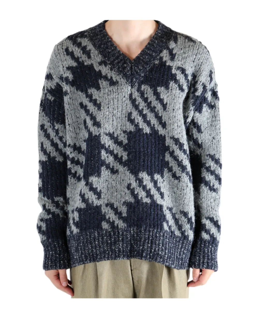 Dries Van Noten V-Neck Knitted Jumper