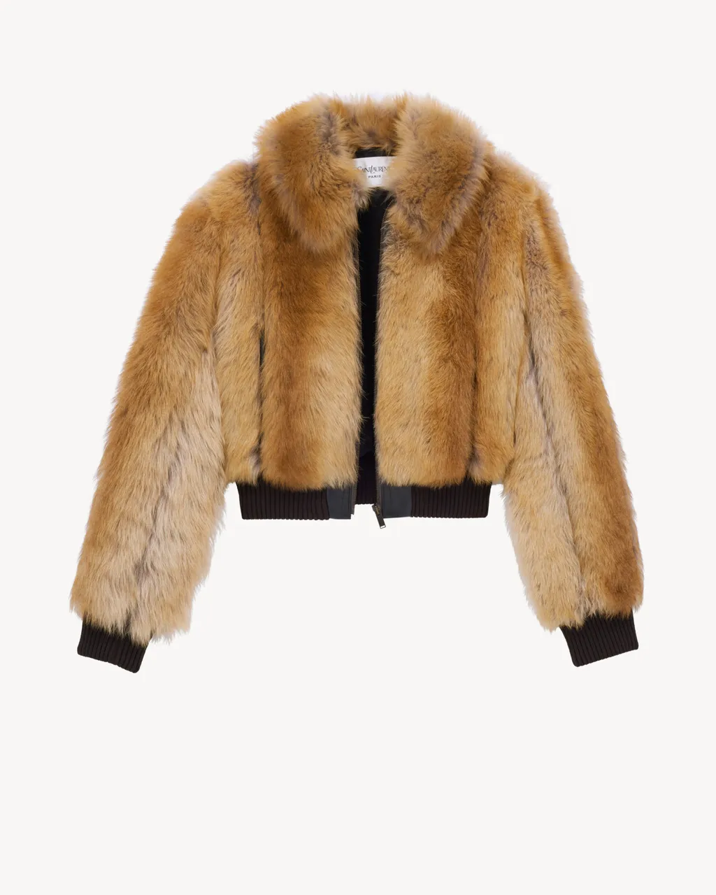 Zip-Front Shearling Jacket