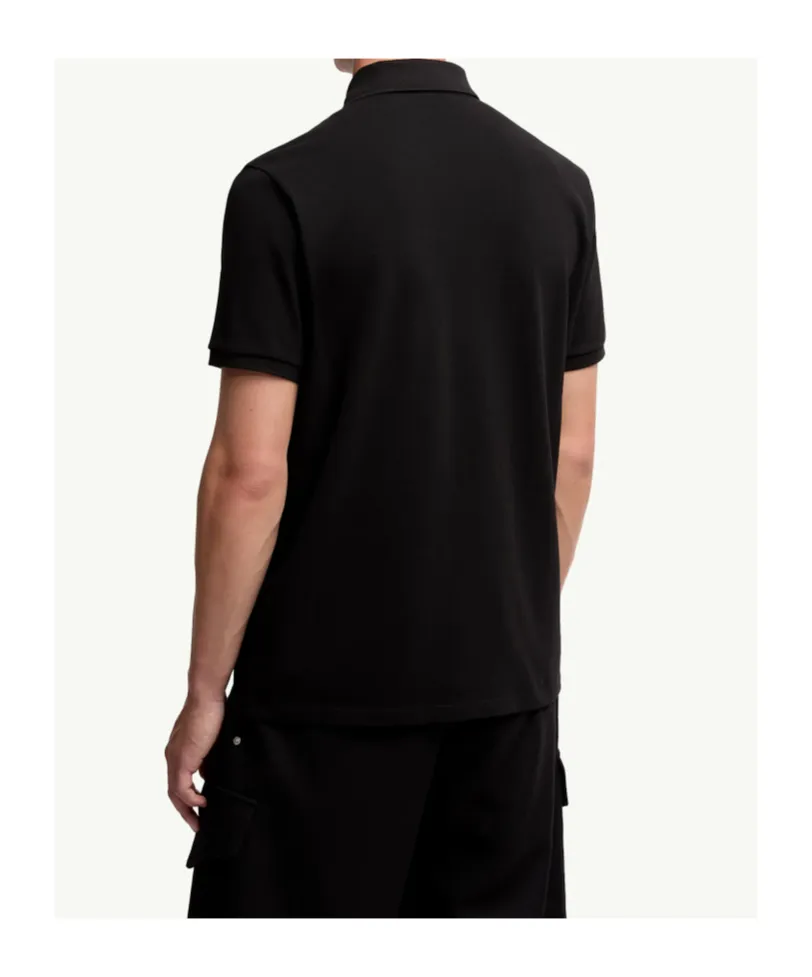 Cotton Piquet Polo Shirt With Pocket