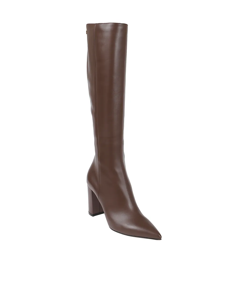 Boot In Brown Leather Lyell
