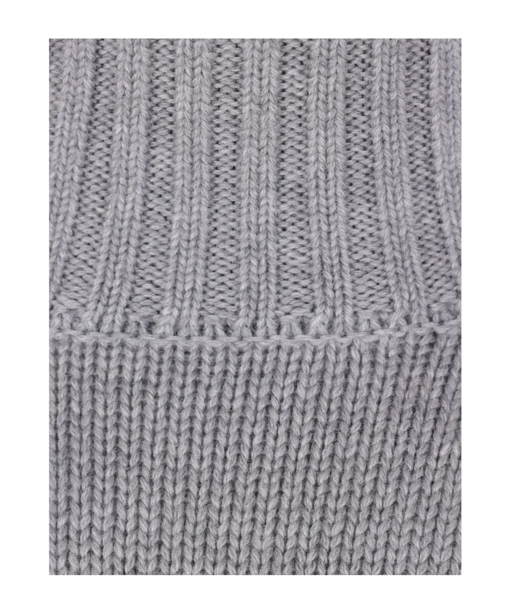 High-Neck Raglan-Sleeve Sweater
