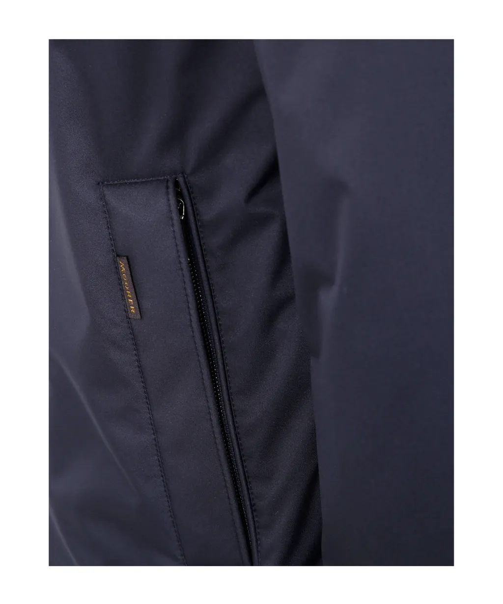 Hooded Zip-Fastening Jacket