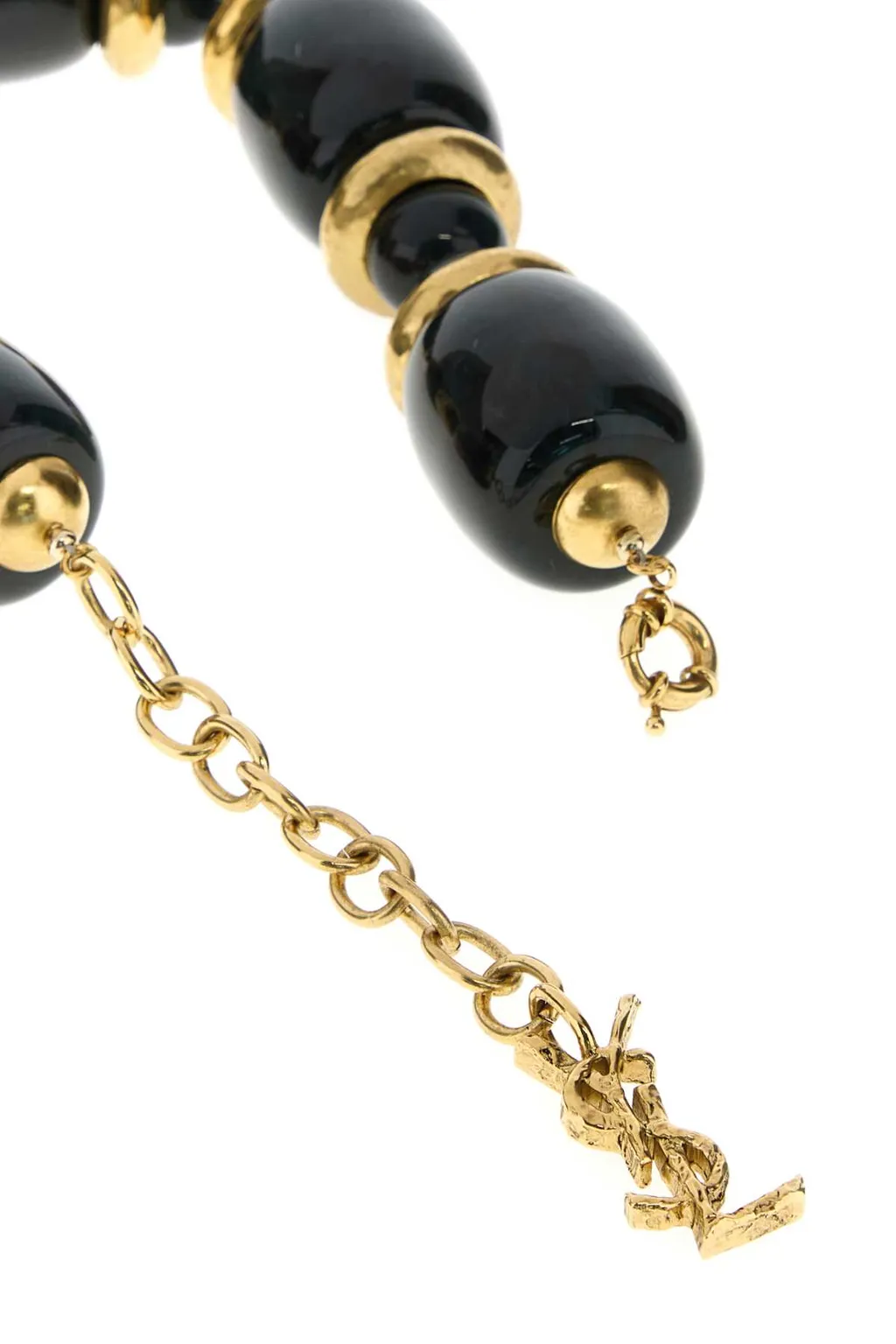 Saint Laurent Logo Plaque Braclet