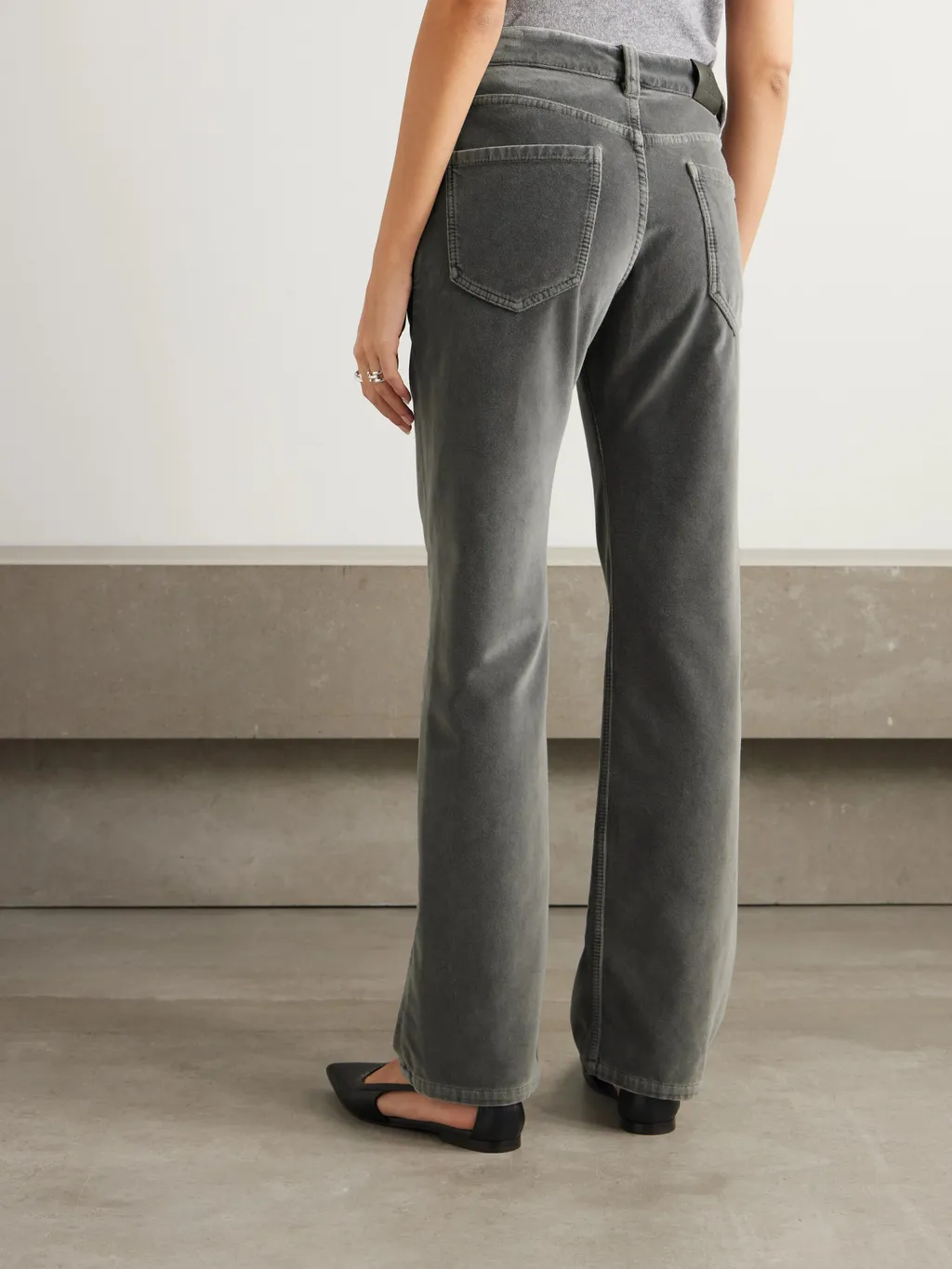Belt-Loop Casual Pants