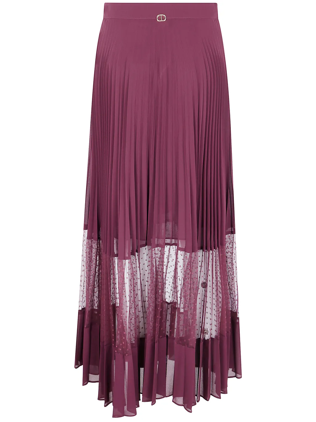 Twinset Pleated Long Skirt