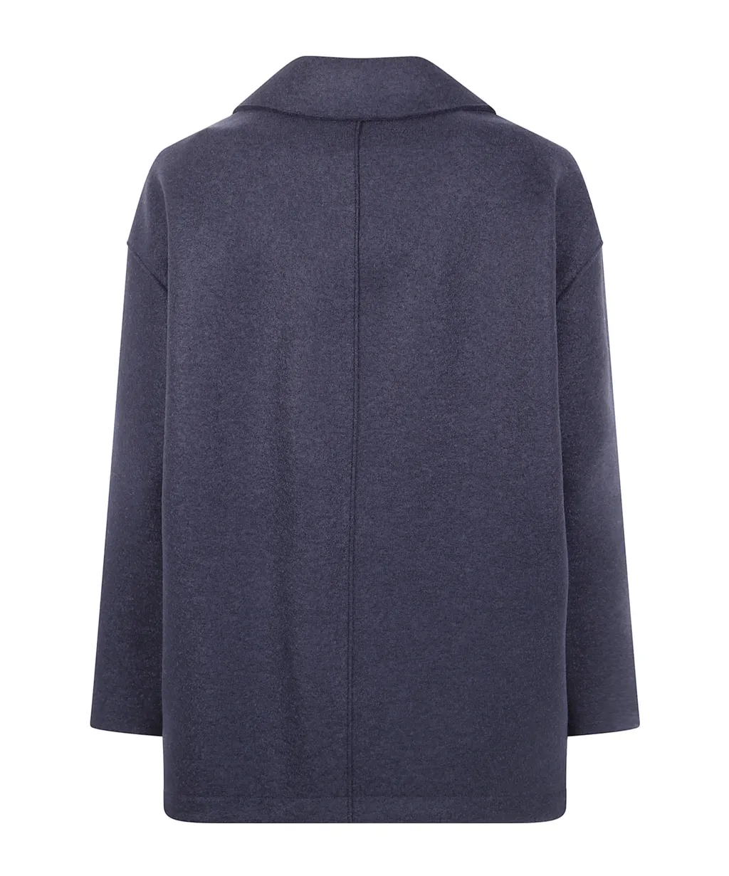 Double-Breasted Wool Coat