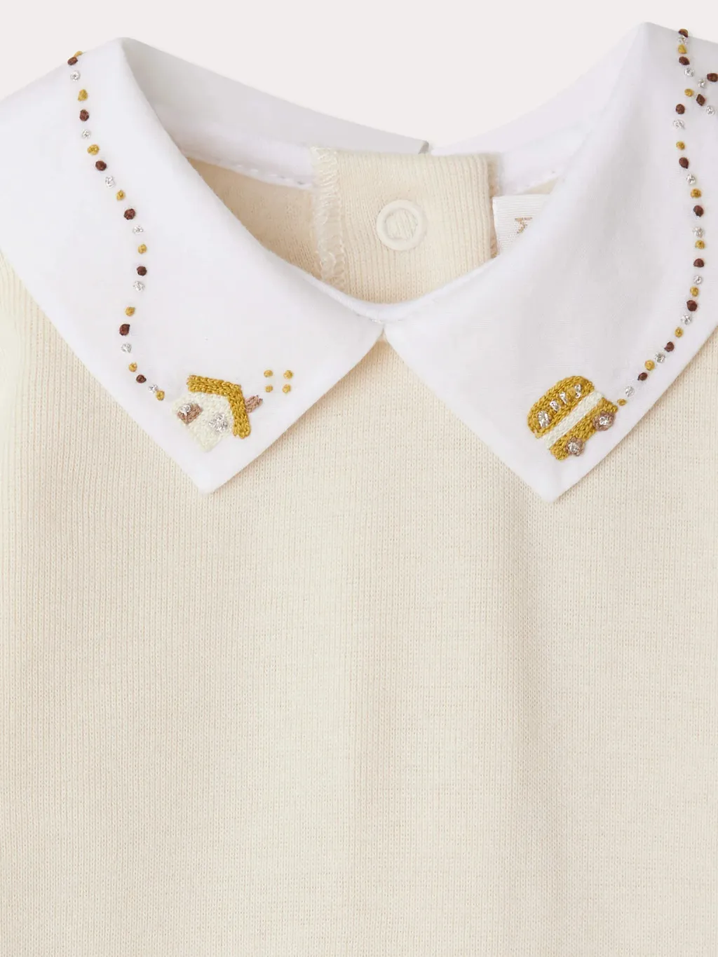 Embroidered-Collar Body