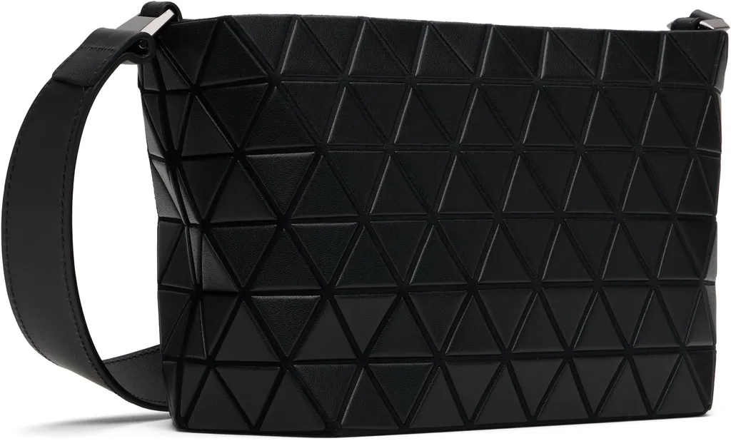 Bao Bao Issey Miyake Crystal Matte Zip-Up Shoulder Bag