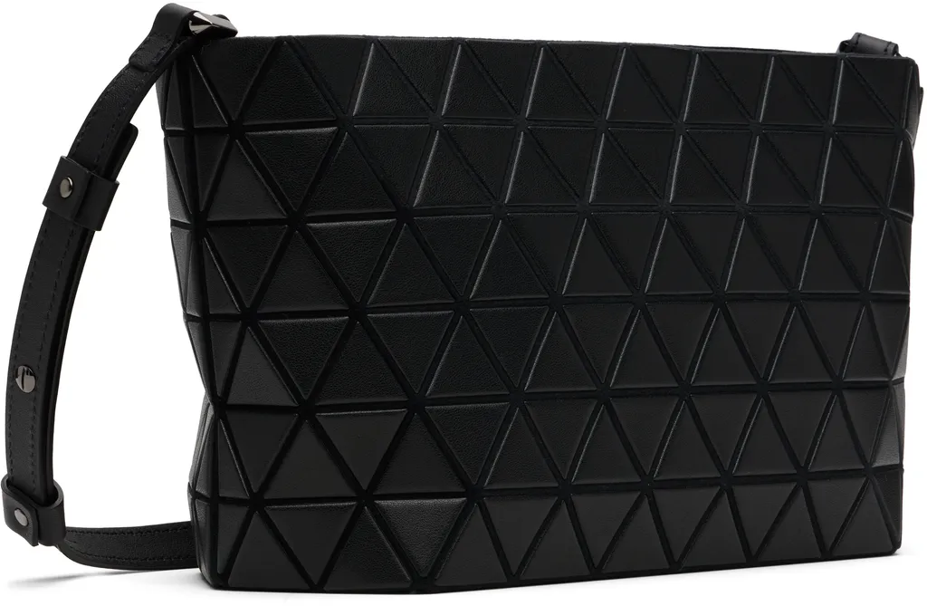 Bao Bao Issey Miyake Crystal Matte Zip-Up Shoulder Bag