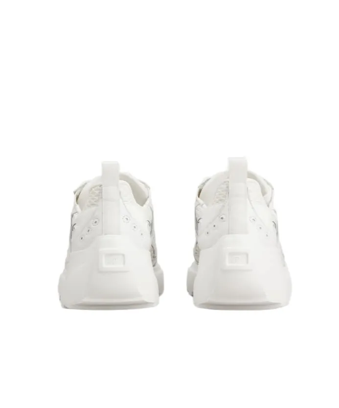 Viv' On The Run Sneakers In Leather And Fabric