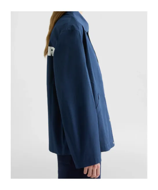 Press-Stud Shirt Jacket