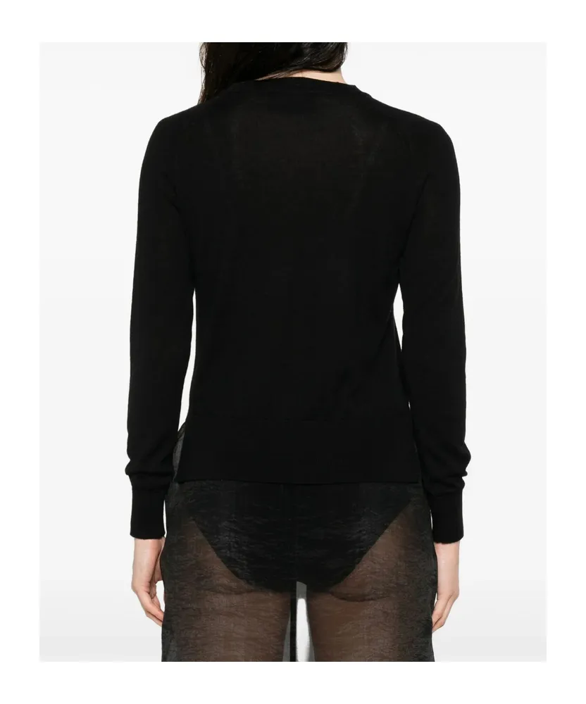 Pearl-Embellished Sweater