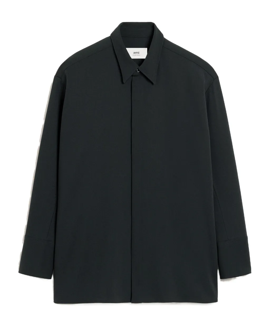 Wool Long Shirt