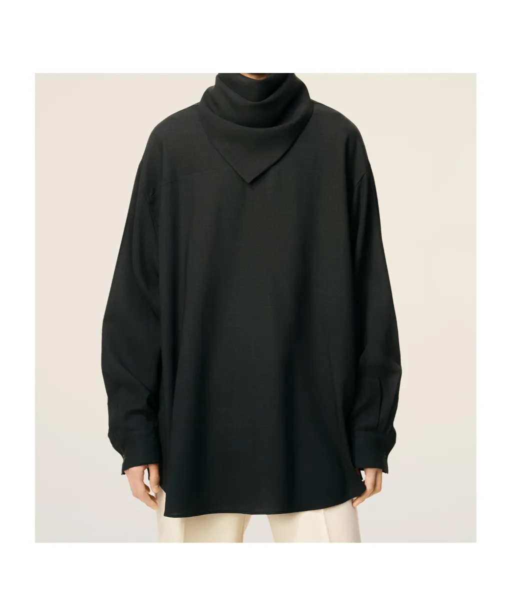 Wool Long-Sleeved Shirt