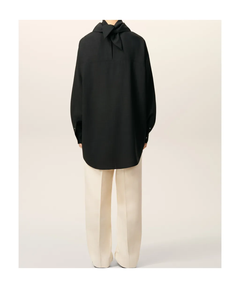 Wool Long-Sleeved Shirt