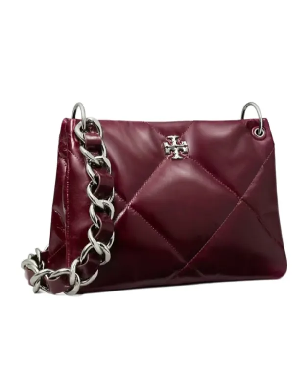 Quilted Chain-Strap Shoulder Bag