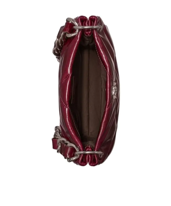 Quilted Chain-Strap Shoulder Bag