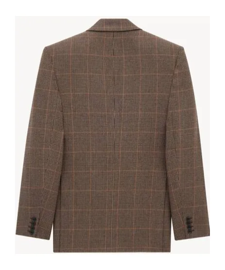 Jacket In Prince Of Wales Wool
