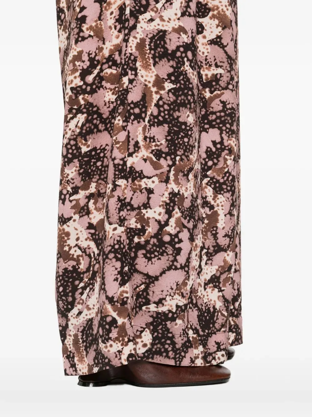 Patterned Casual Pants