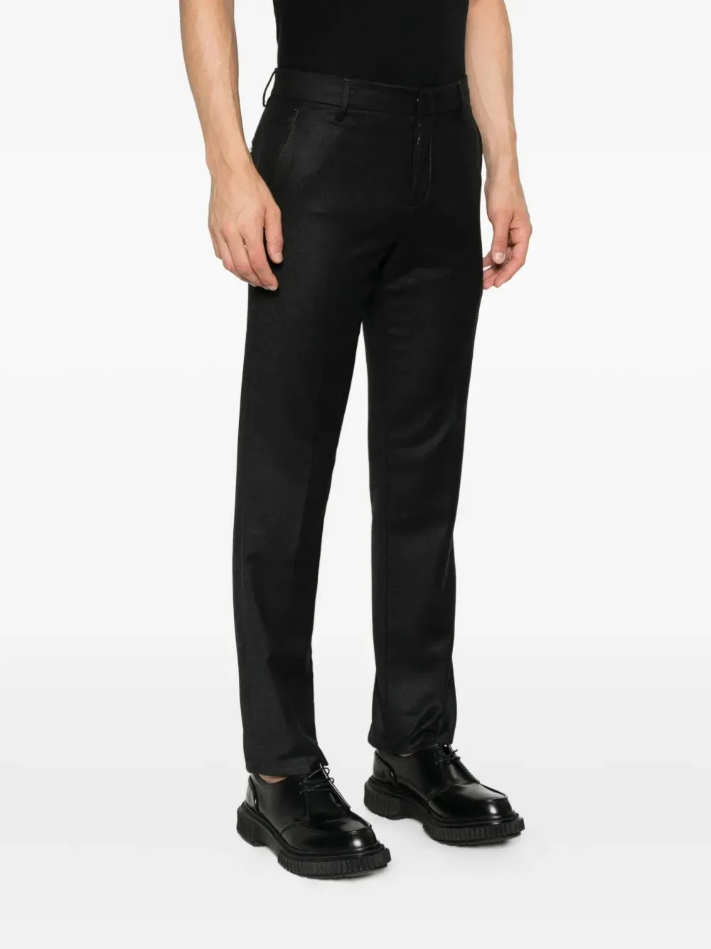 Wool-Blend Trousers
