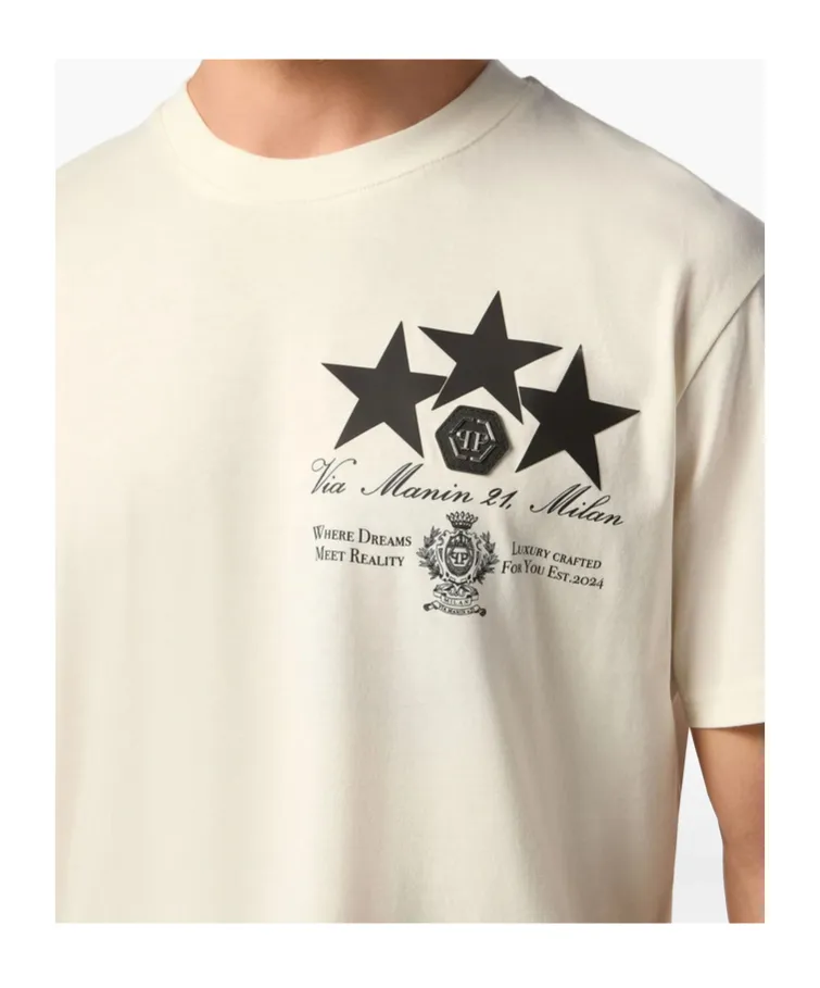 Printed Crew Neck T-Shirt