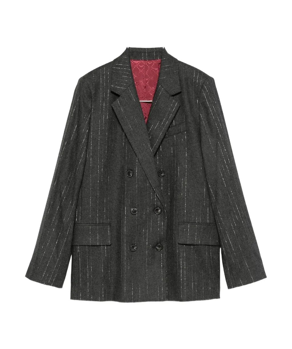Long-Sleeved Suit Jacket