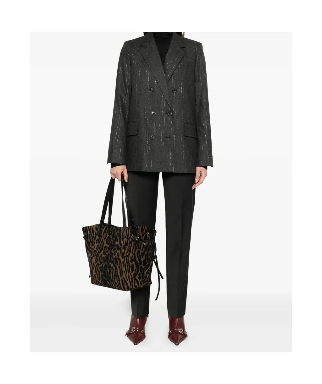 Long-Sleeved Suit Jacket