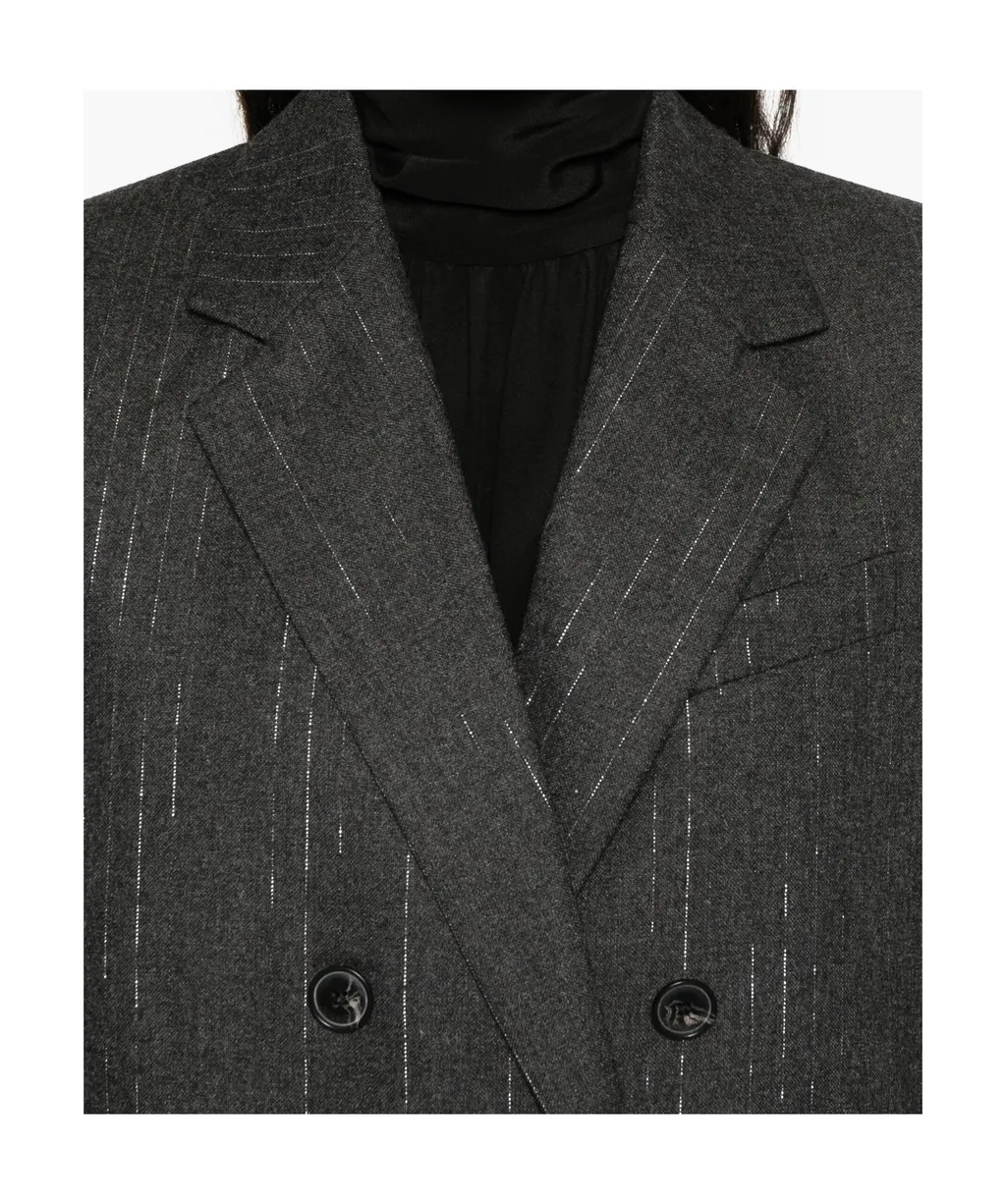 Long-Sleeved Suit Jacket