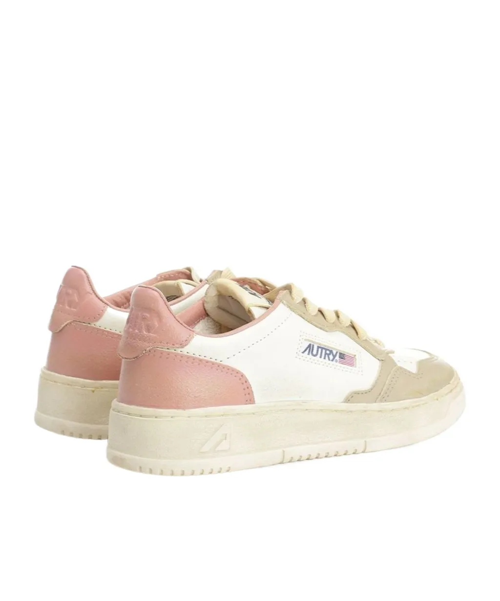 Action Leather Panelled Sneakers
