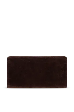Envelope Suede Clutch Bag