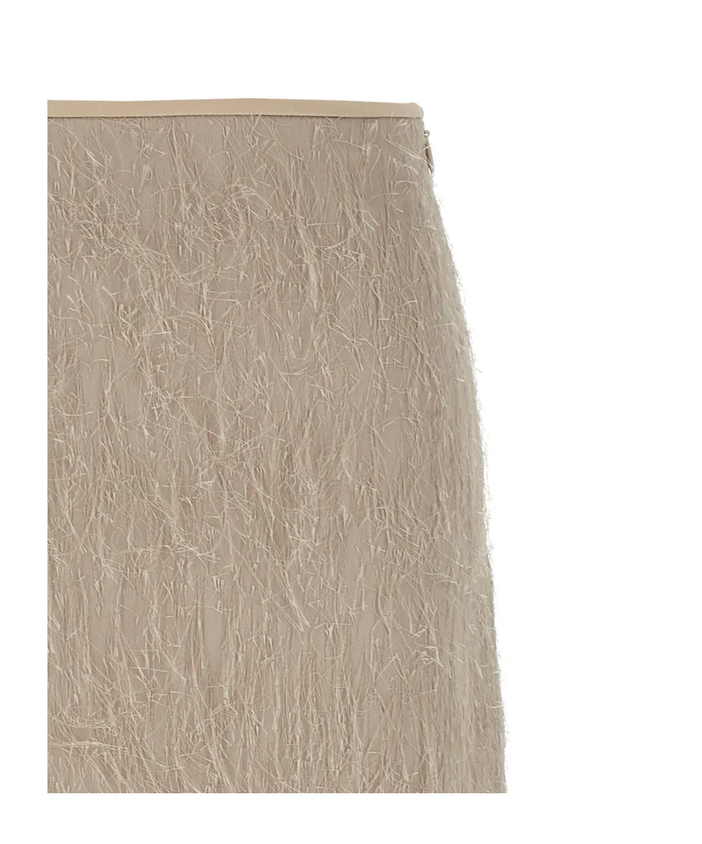Peserico Fil Coupé Midi Skirt
