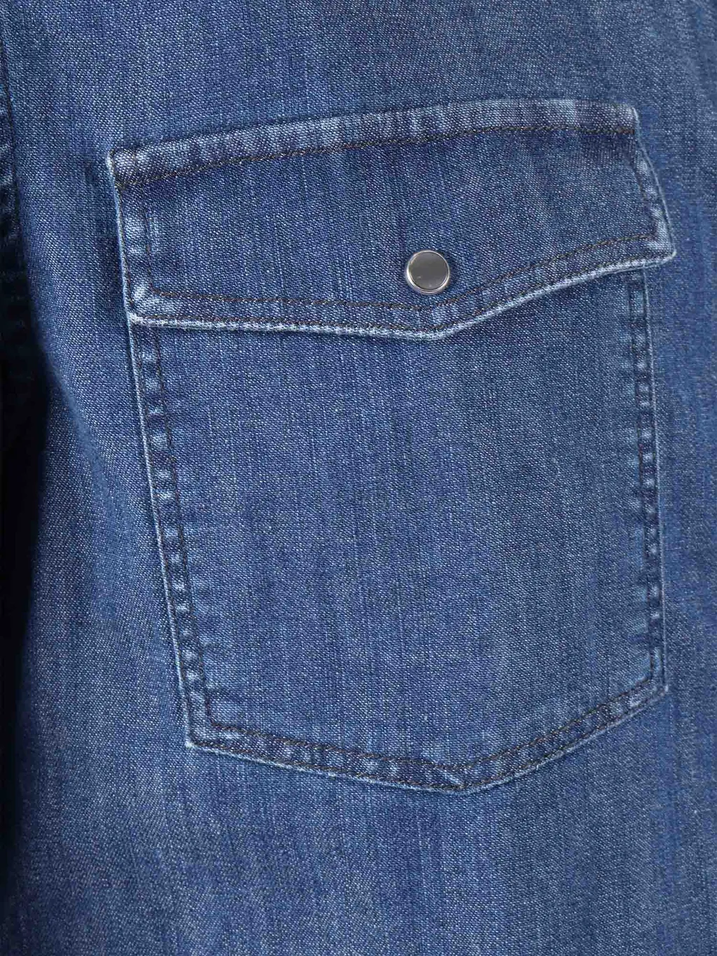 Logo Denim Shirt