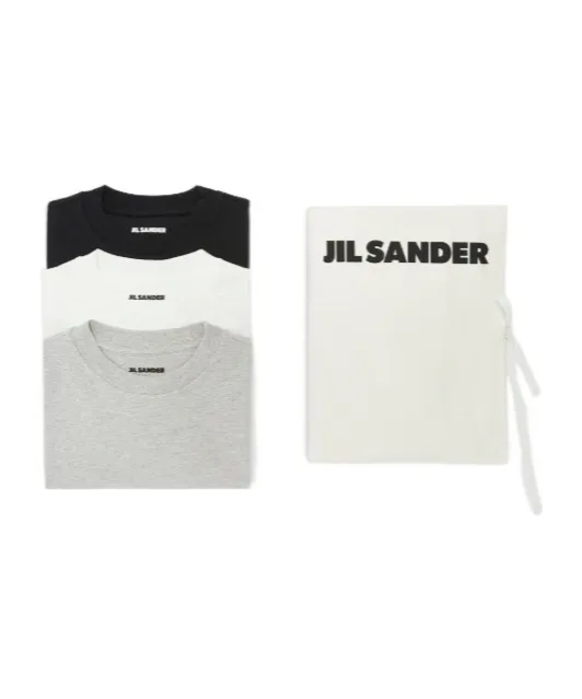 Jil Sander 3 Packs Crewneck Short-Sleeved T-Shirt