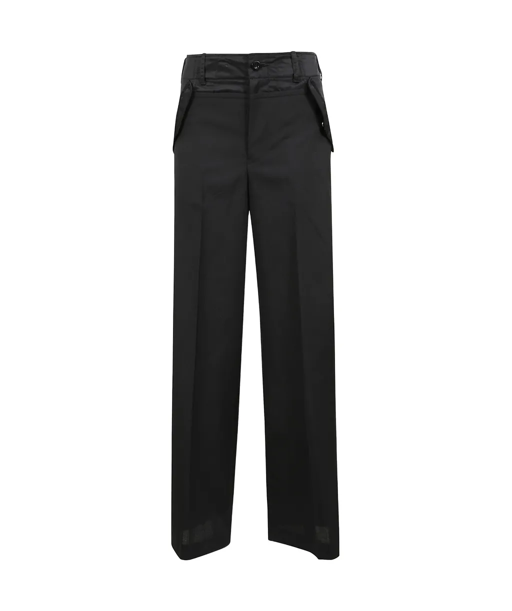 Sacai Panelled Pleated Trousers