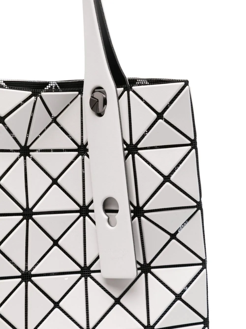 Bao Bao Issey Miyake Prism Matte Logo Detailed Tote Bag