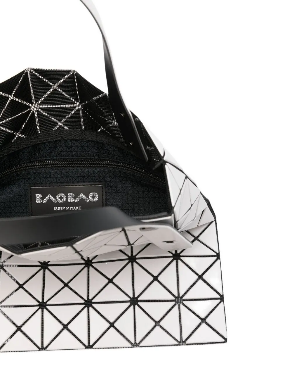 Bao Bao Issey Miyake Prism Matte Logo Detailed Tote Bag
