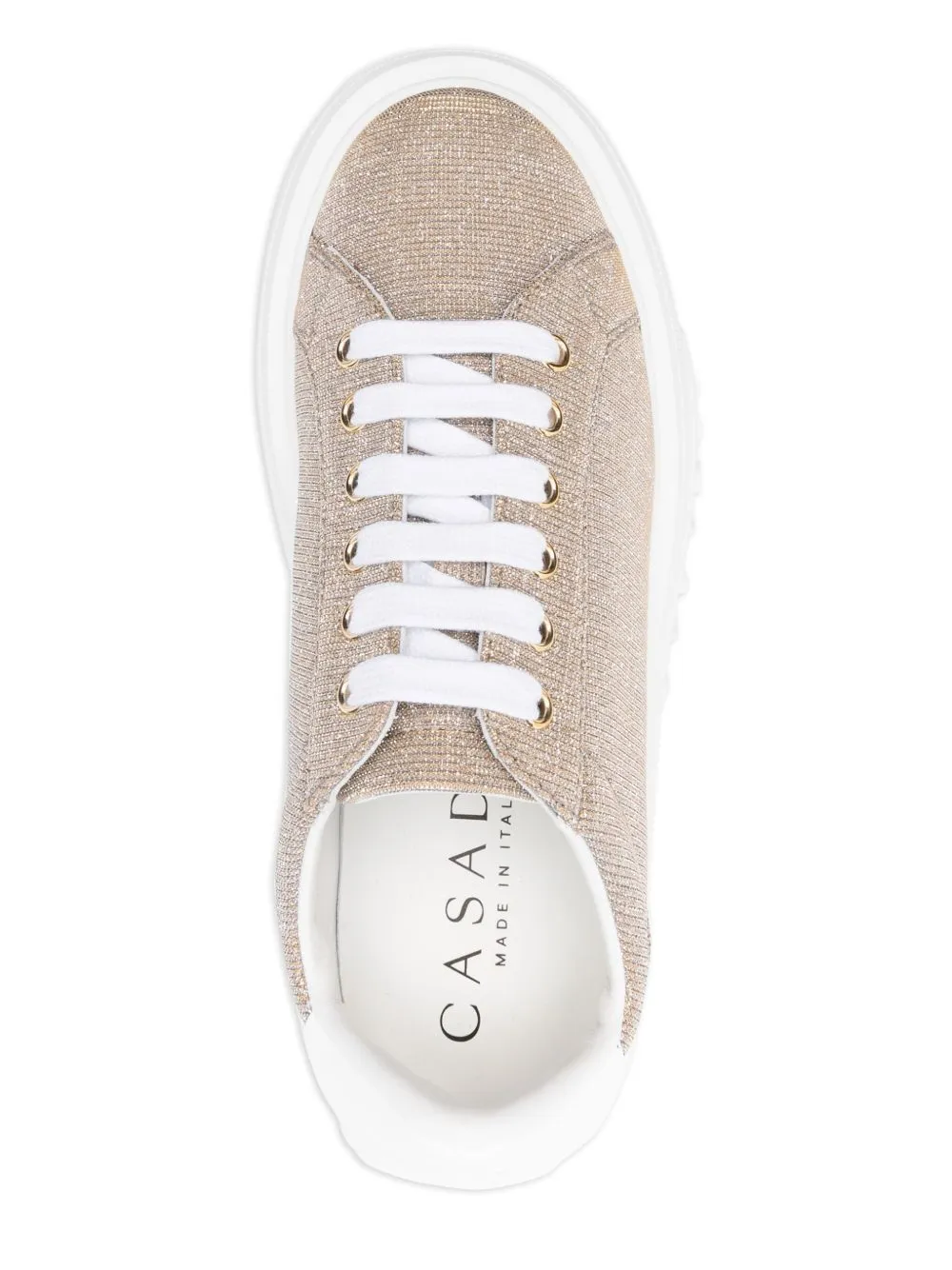 Platform Lace-Up Sneakers