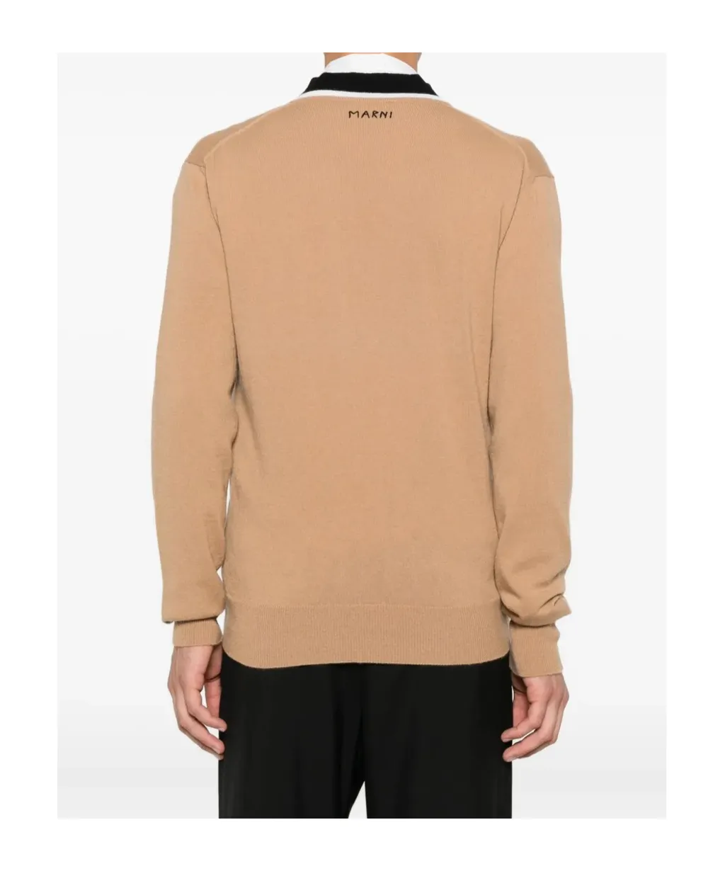 V-Neck Wool Sweater
