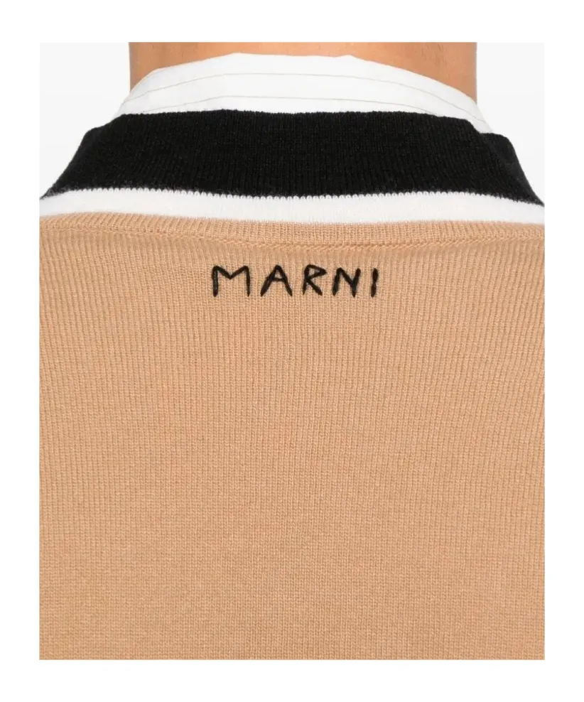 V-Neck Wool Sweater