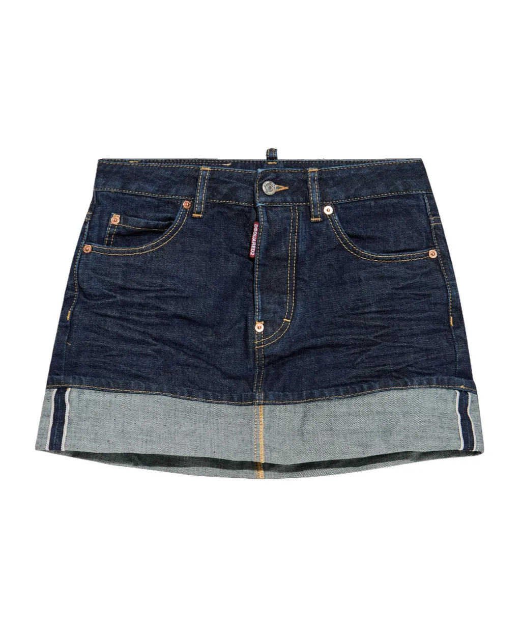 Dsquared2 Denim Mini Skirt